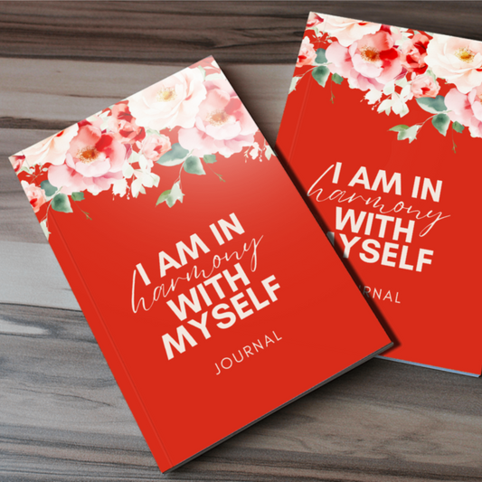 I am in Harmony with Myself Journal Notebook