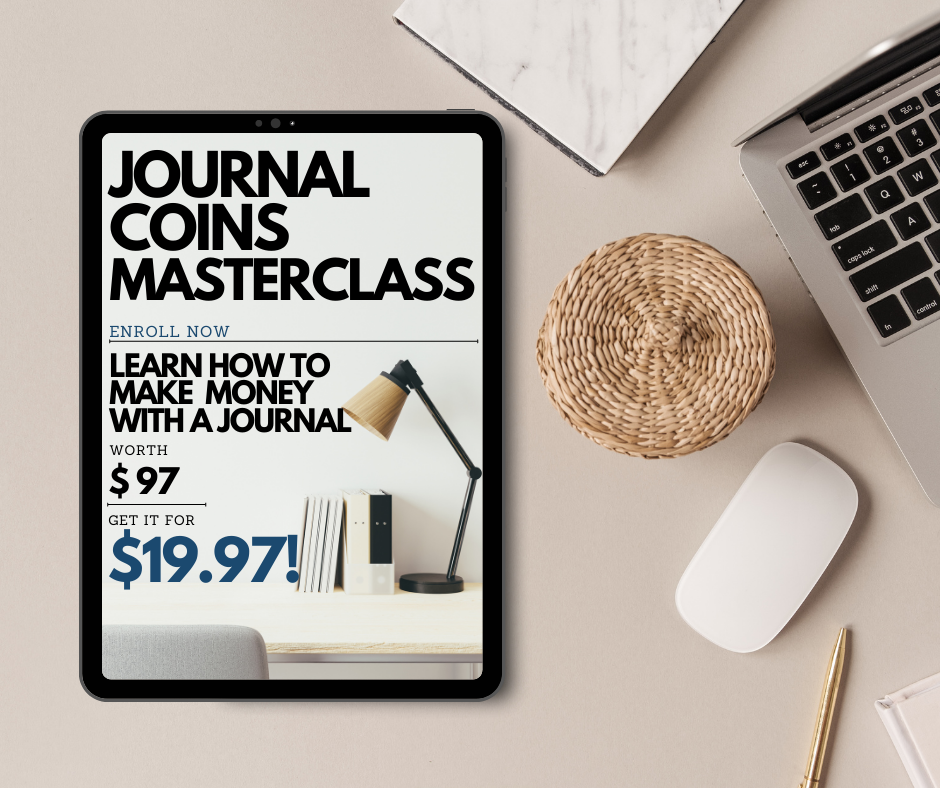 Journal Coins Masterclass: How to Make Money with a Journal