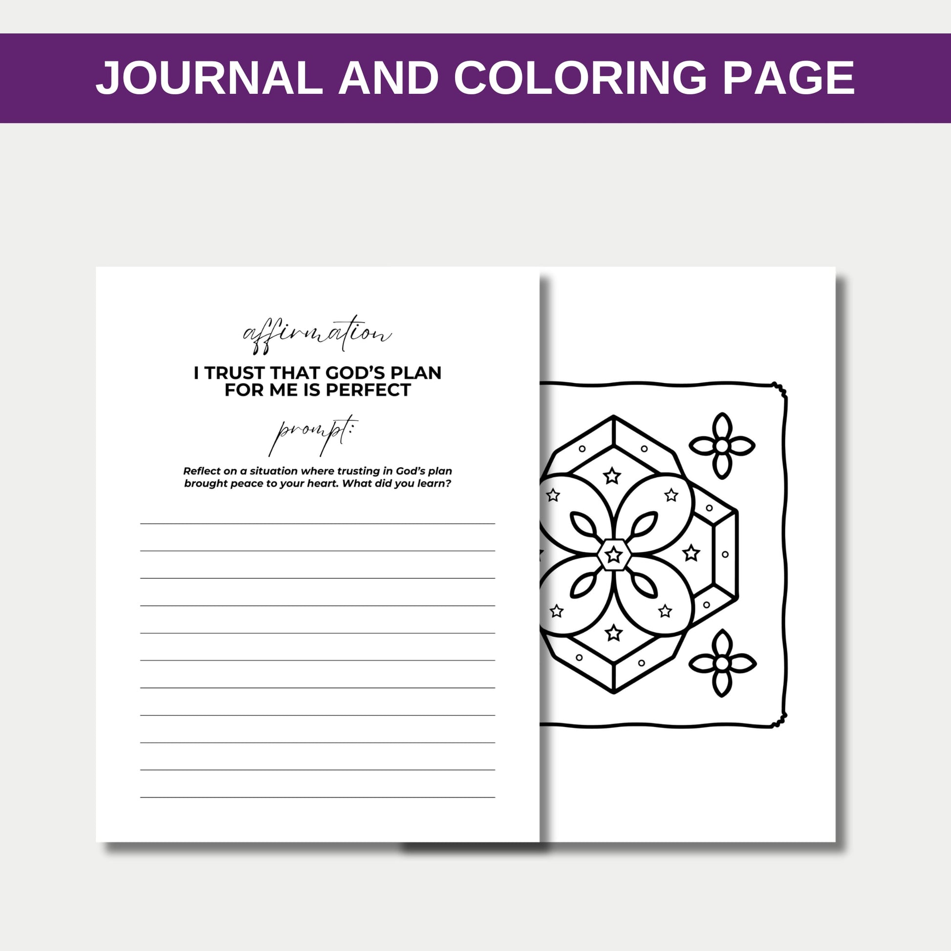 God's Blueprint Coloring Book