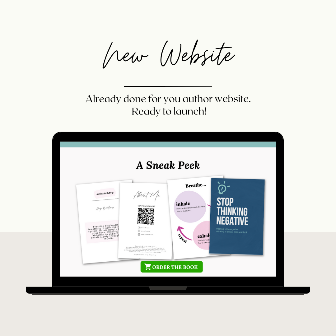 Author Website Template