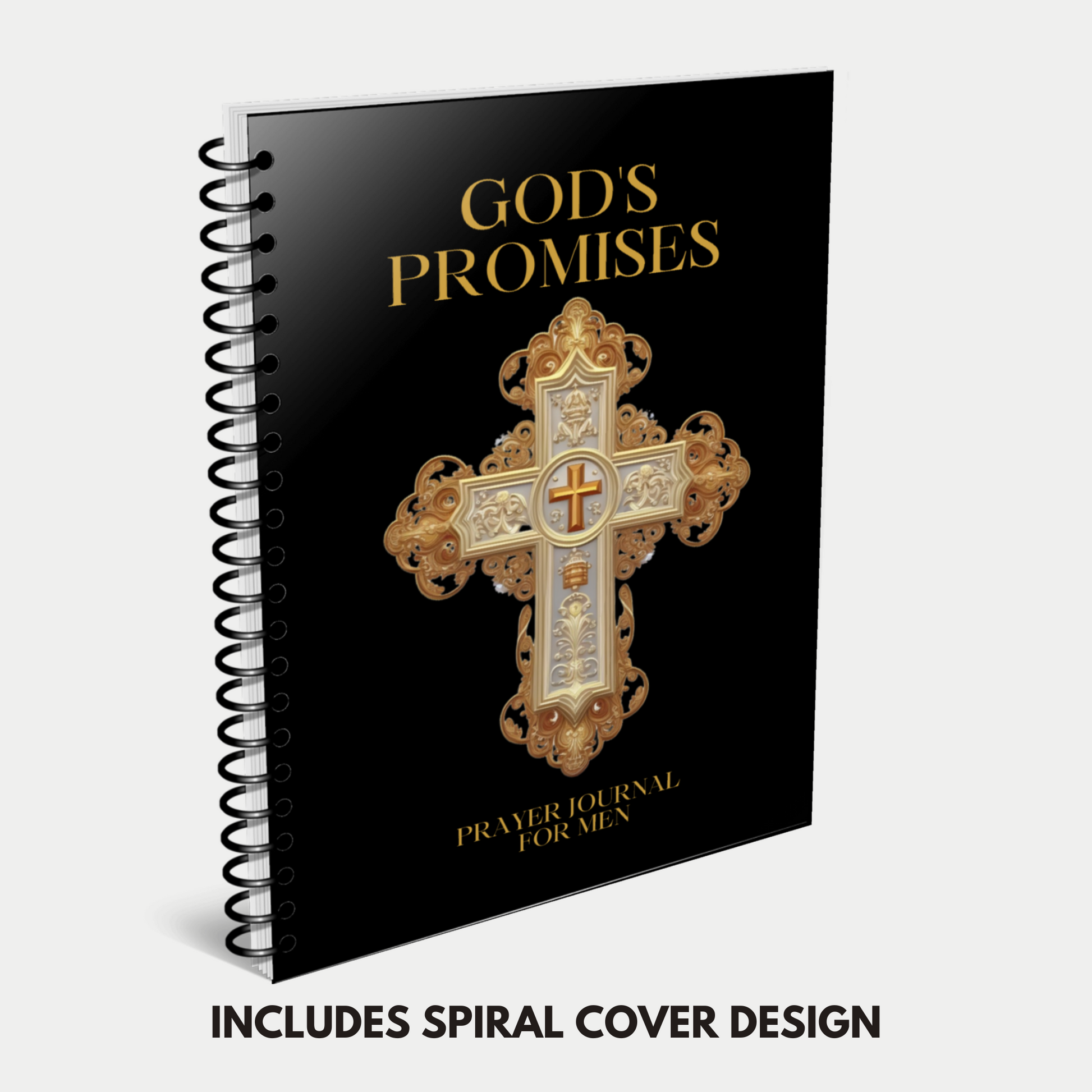 God's Promises Prayer Journal for Men (Amazon & The Book Patch for spiral)