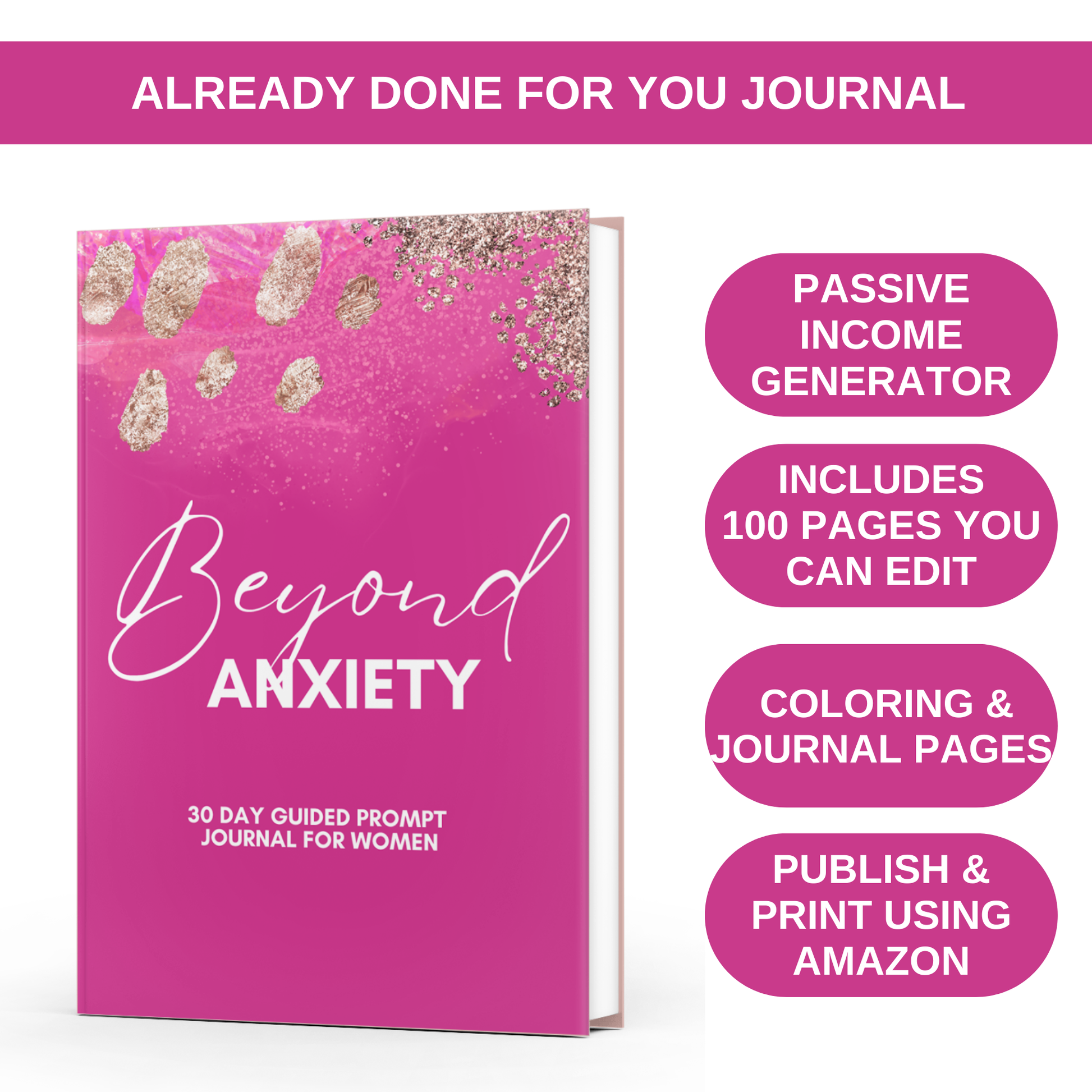 Beyond Anxiety Journal For Women