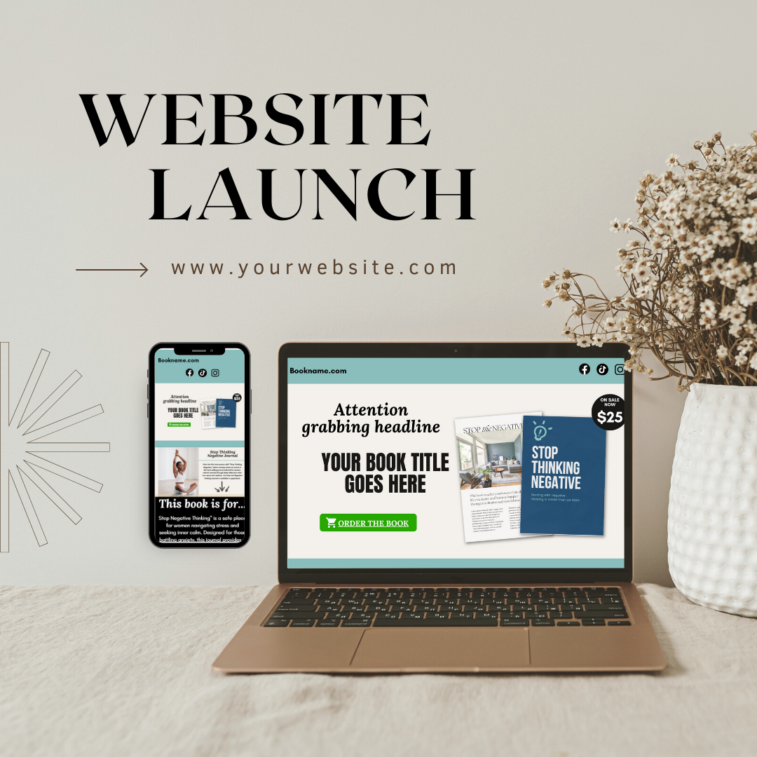 Author Website Template
