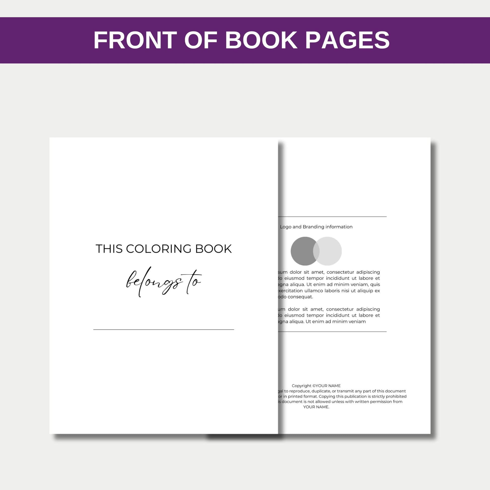 God's Blueprint Coloring Book