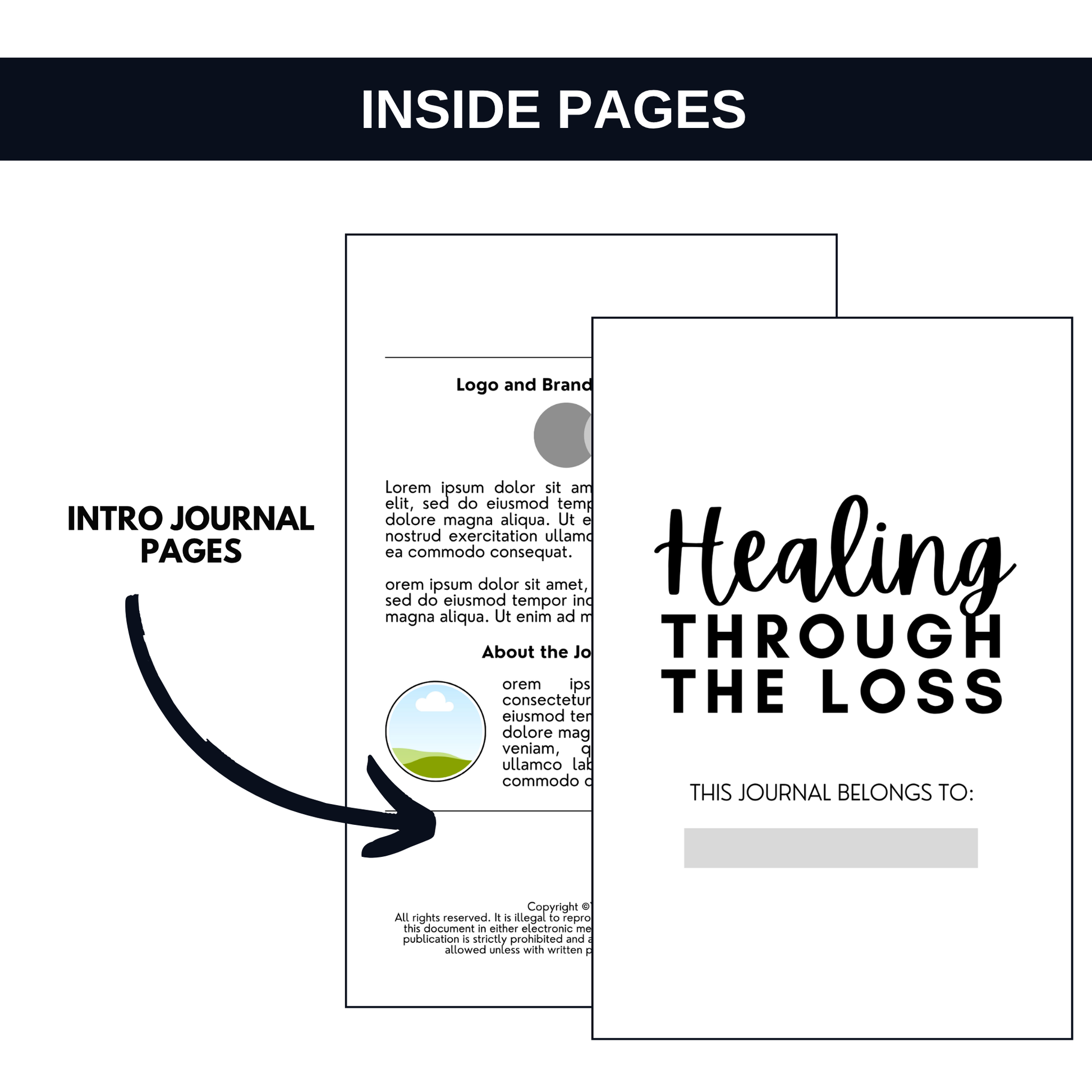 Healing Through the Loss Journal