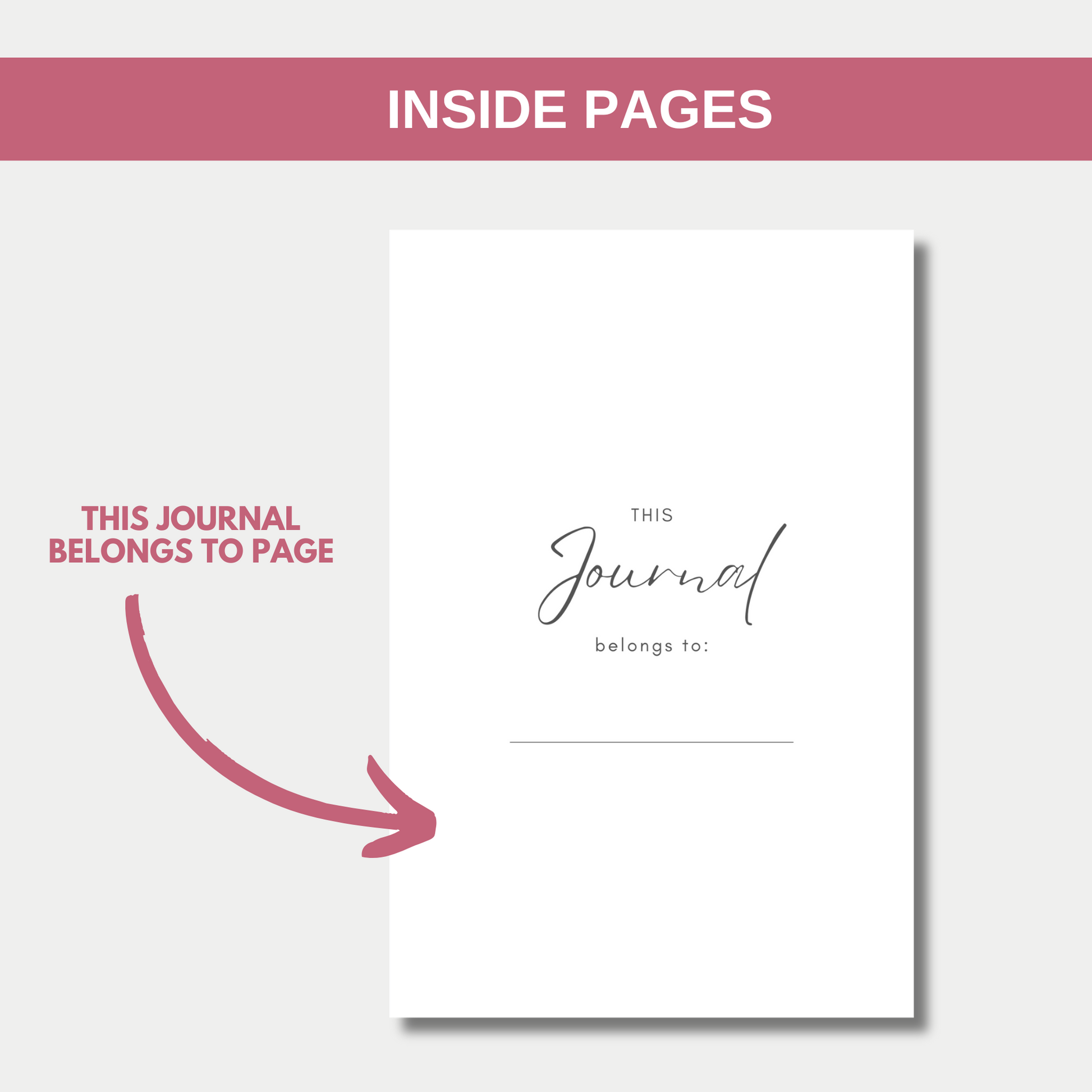 Trusting My Inner Voice Journal Notebook