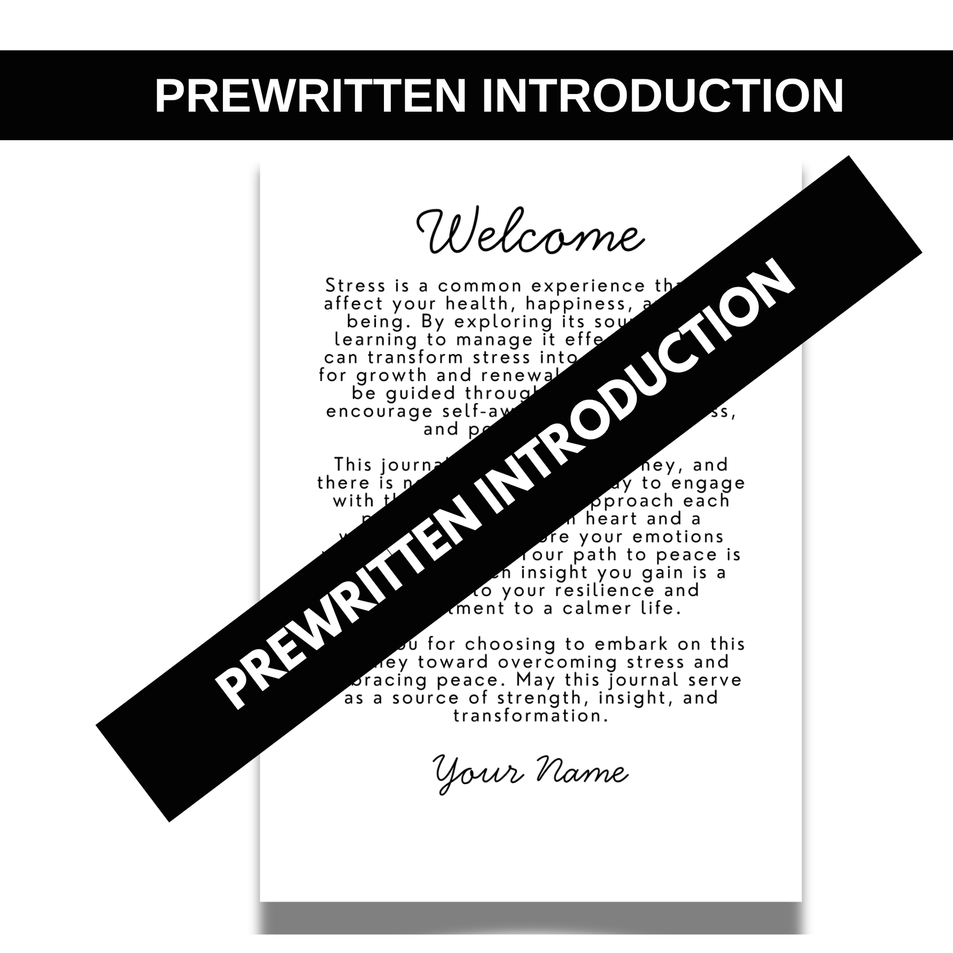 Find Your Calm Journal