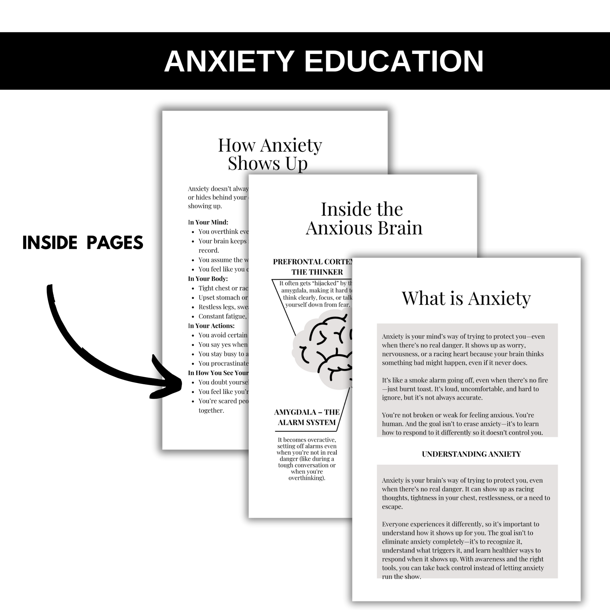 Anxious Feelings Journal