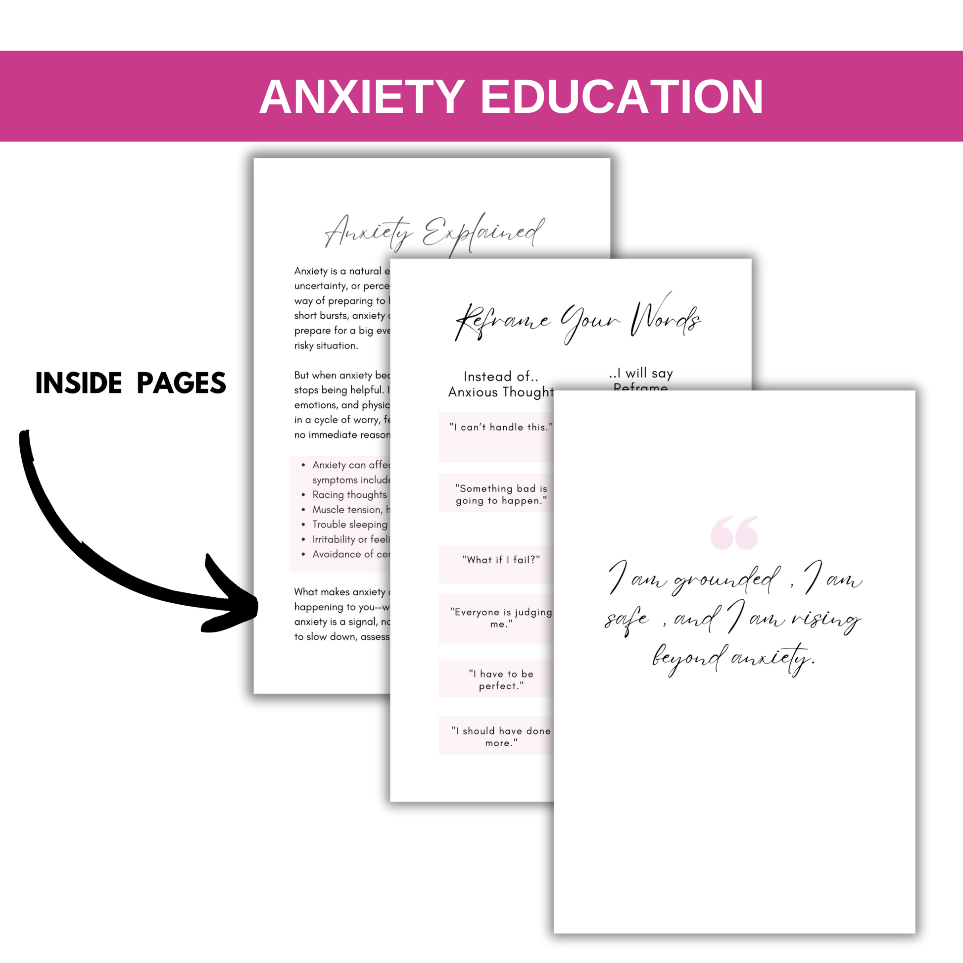 Beyond Anxiety Journal For Women