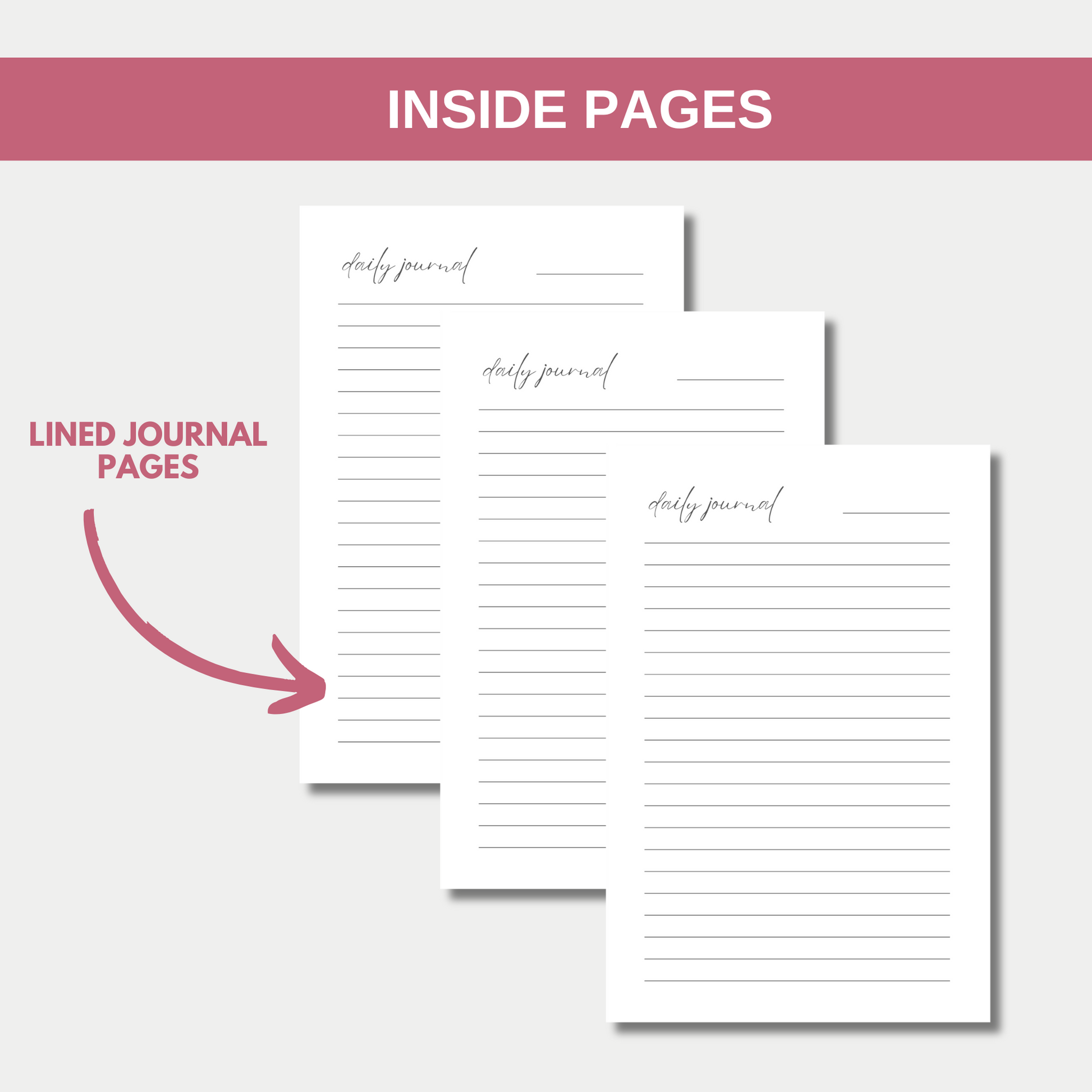 Trusting My Inner Voice Journal Notebook