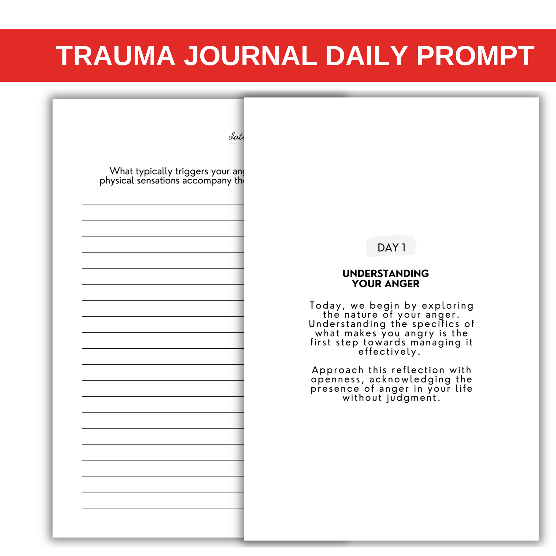 From Anger to Freedom Journal