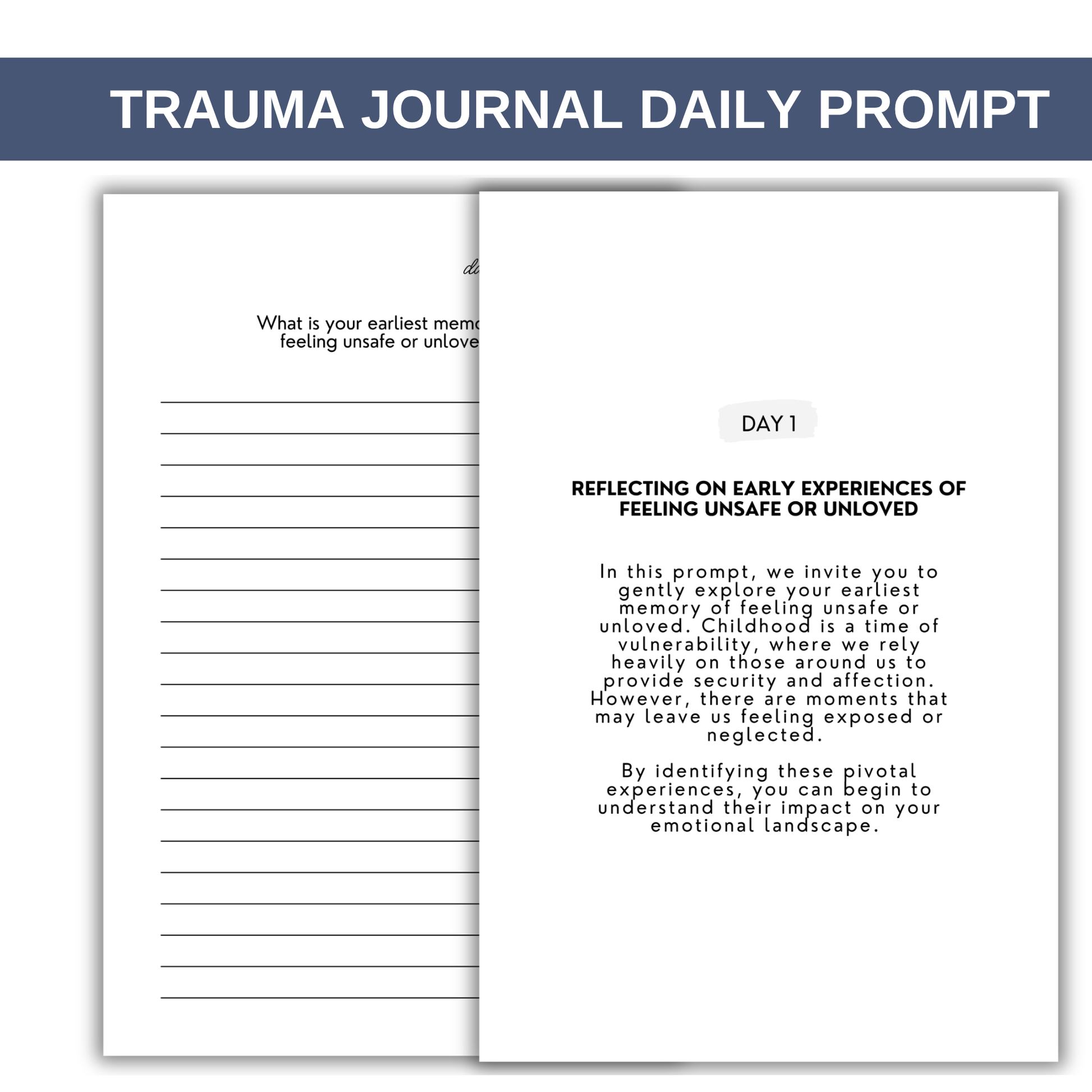 Healing the Roots of Trauma Journal