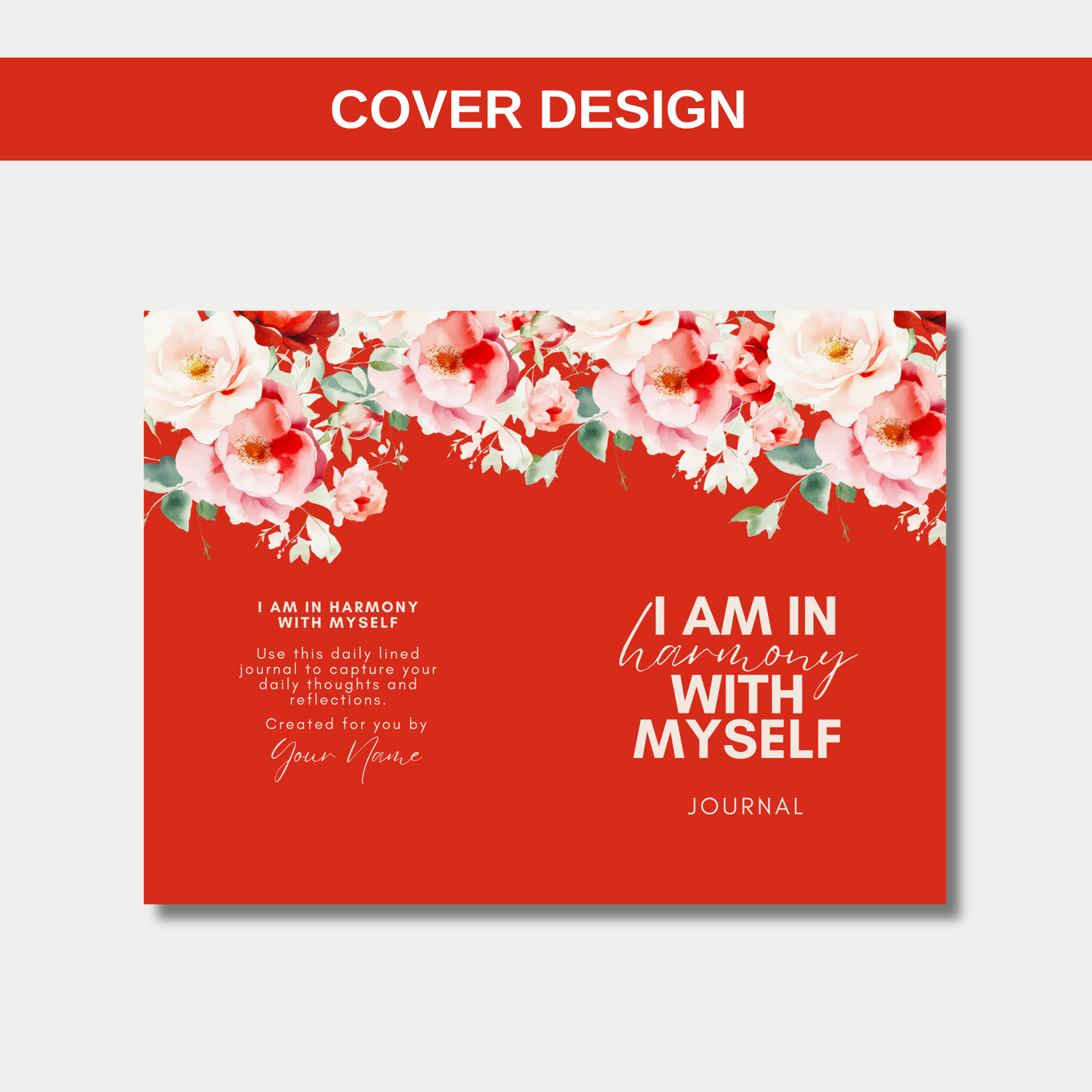 I am in Harmony with Myself Journal Notebook