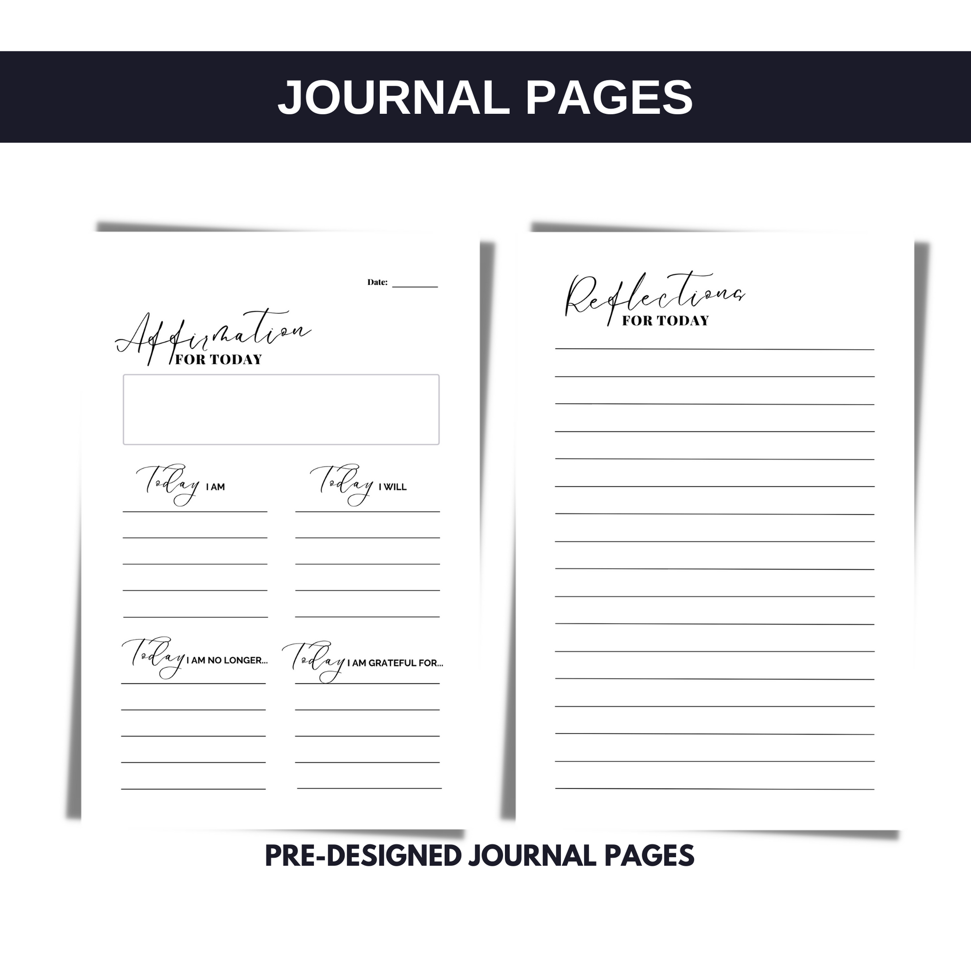 I Live My Life Own My Terms Affirmation Journal for KDP Amazon & The Book Patch