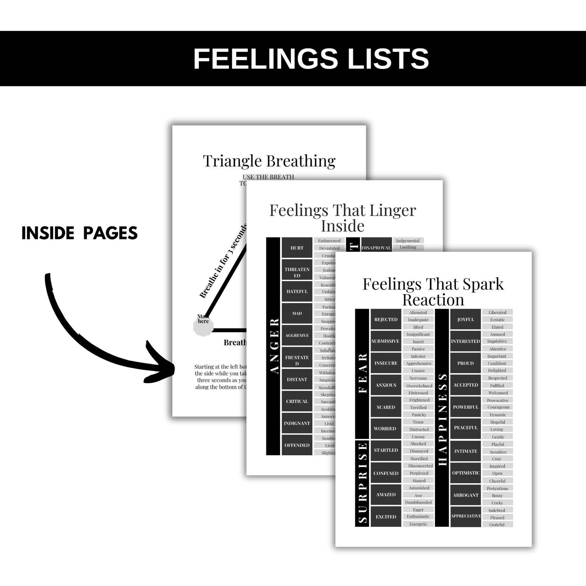 Anxious Feelings Journal