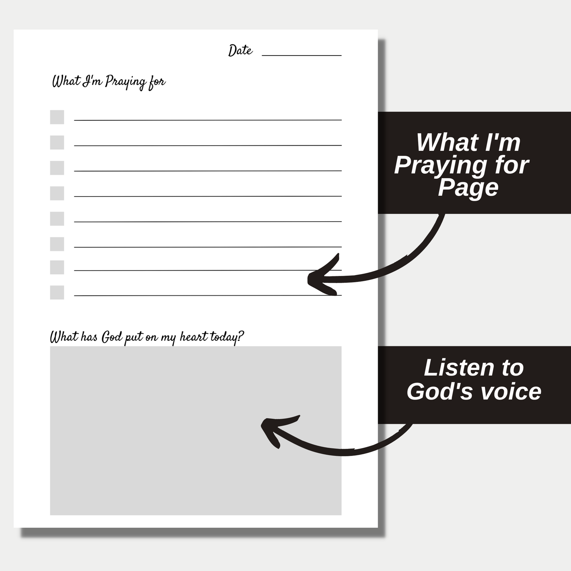 God's Promises Prayer Journal for Men (Amazon & The Book Patch for spiral)