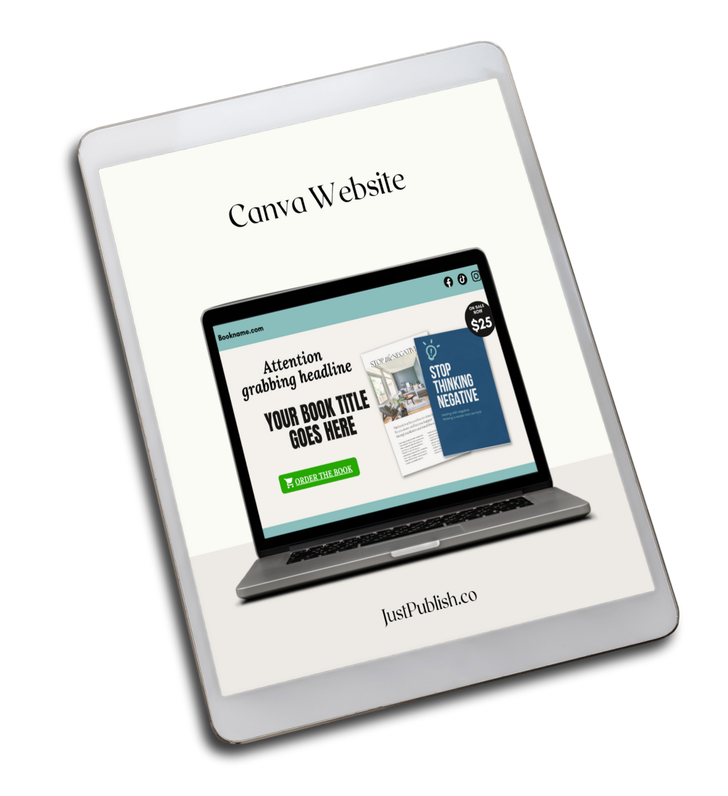 Author Website Template