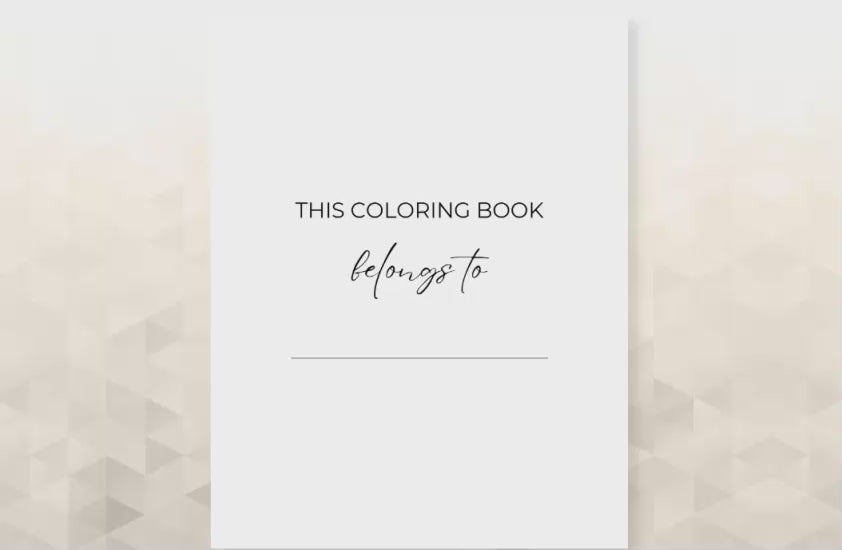 God's Blueprint Coloring Book