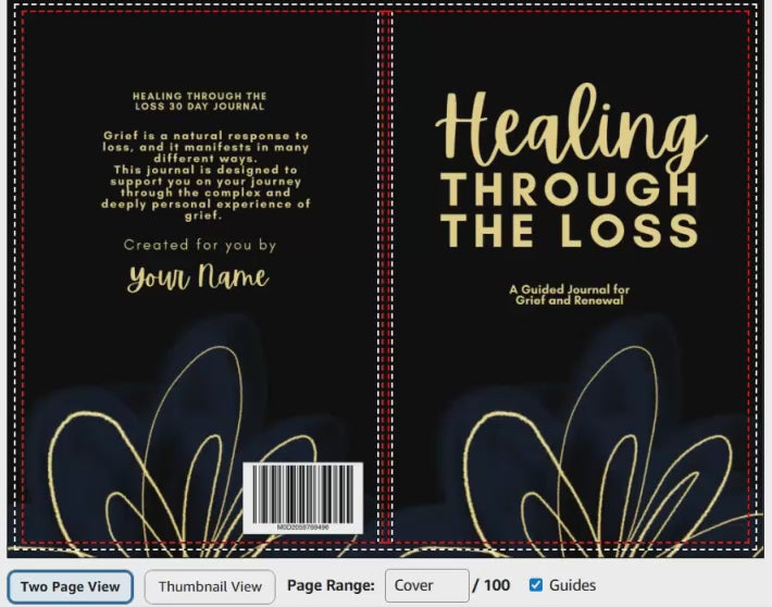 Healing Through the Loss Journal