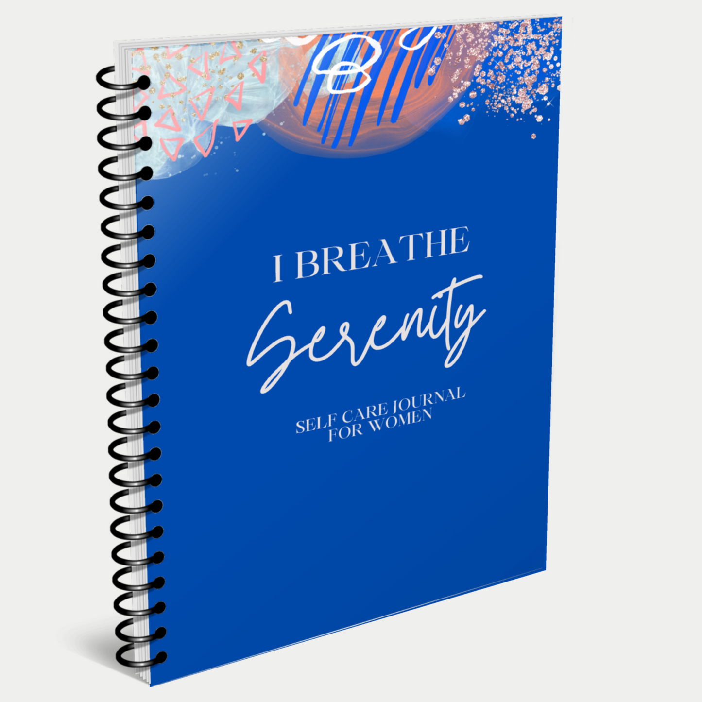 I Breathe Serenity Self Care Journal for KDP/Amazon & The Book Patch