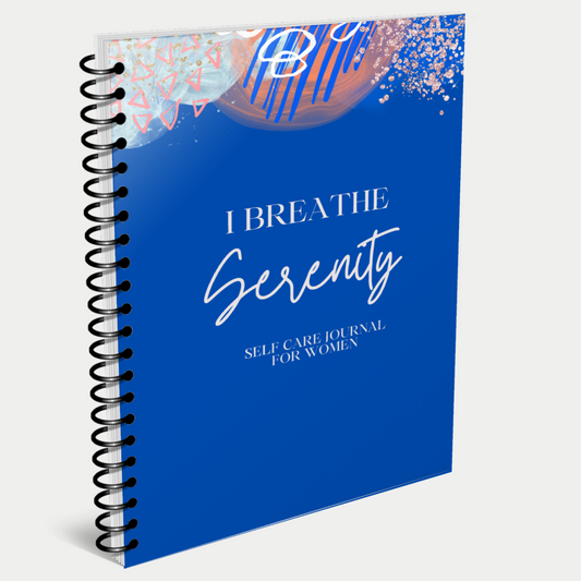 I Breathe Serenity Self Care Journal for KDP/Amazon & The Book Patch
