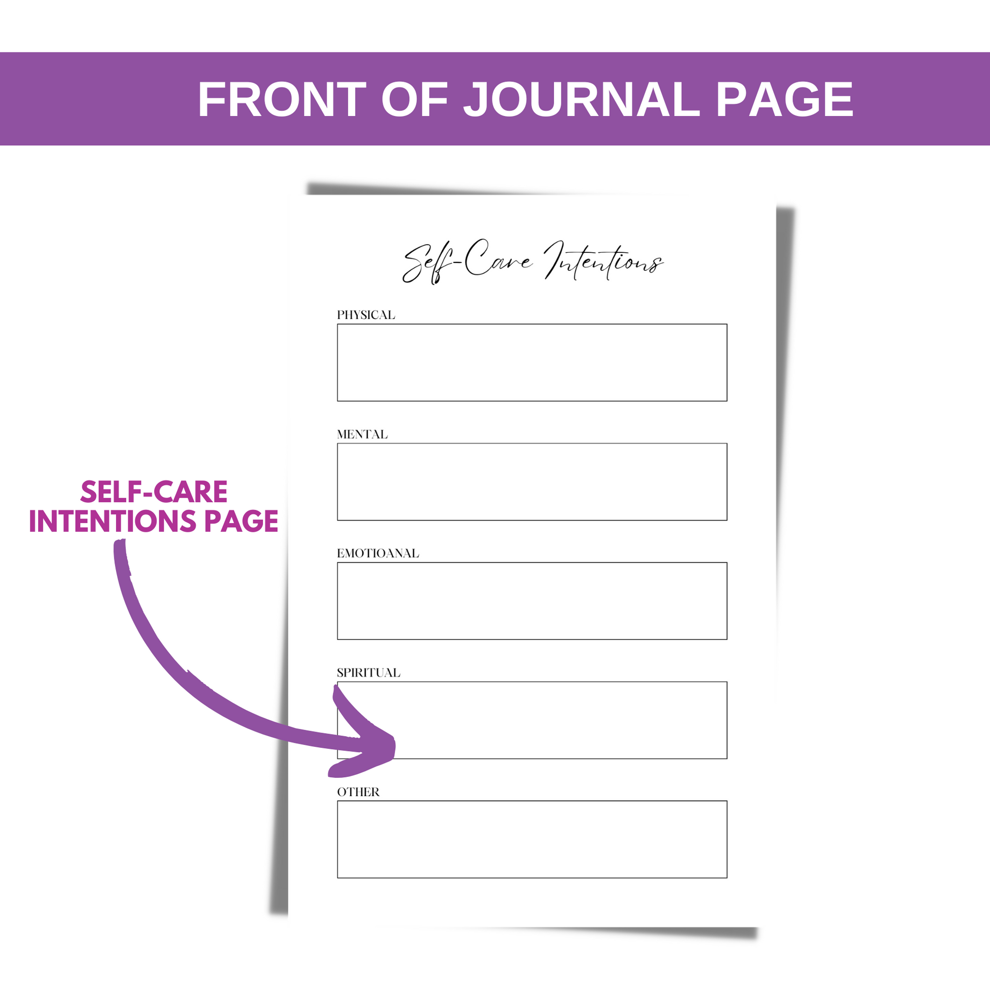 Positive Mind Spiral Self Care Journal for KDP Amazon & The Book Patch