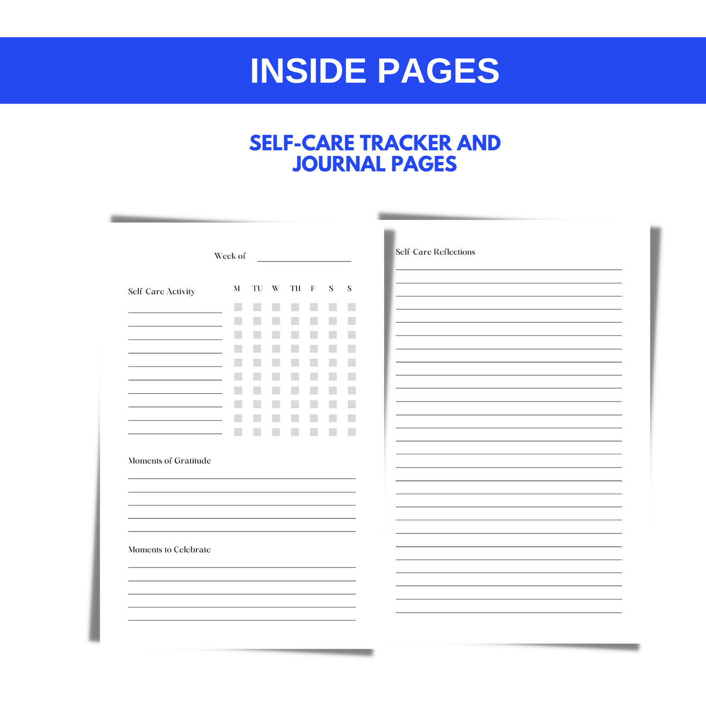 I Breathe Serenity Self Care Journal for KDP/Amazon & The Book Patch