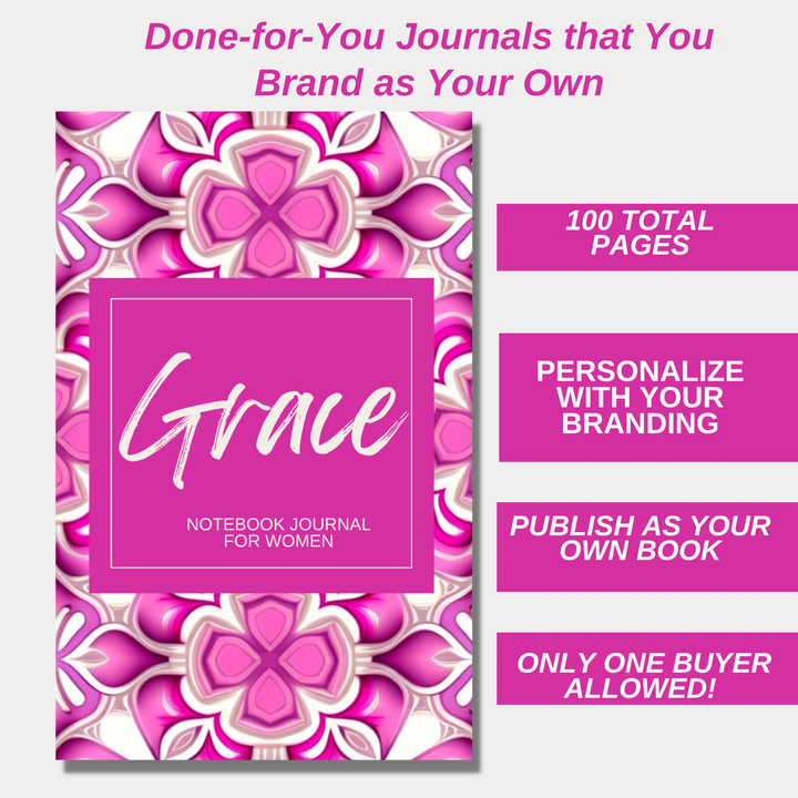 Grace Journal Notebook for KDP/Amazon