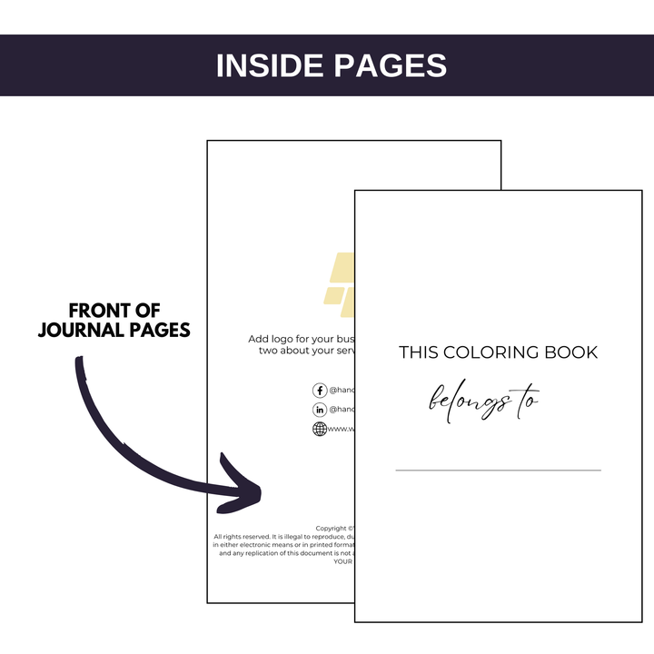 Queens Color Anxiety Journal & Coloring Book