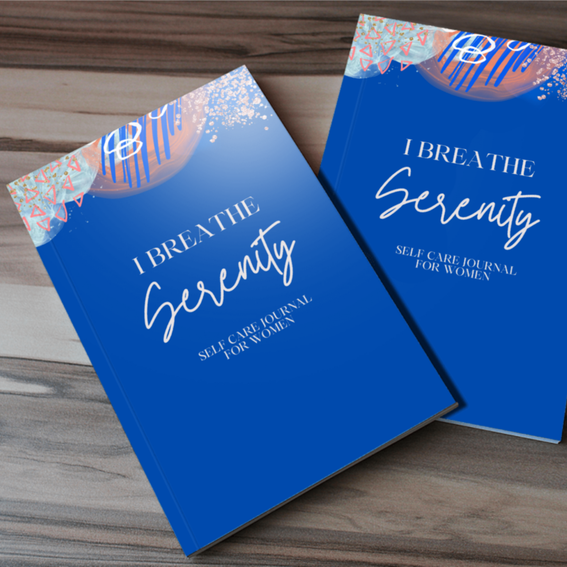I Breathe Serenity Self Care Journal for KDP/Amazon & The Book Patch